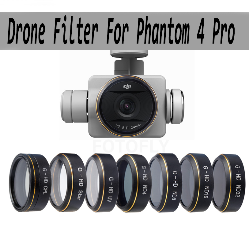 Drone Camera Filter - Drone FilterสําหรับPhantom 4 Pro V2.0 ND