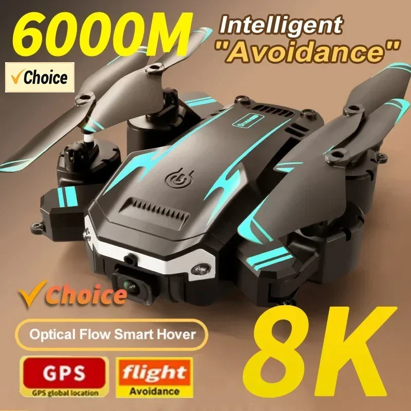 Drone Camera Professional - โดรน G6 Pro 8K กล้องคู่, 5G