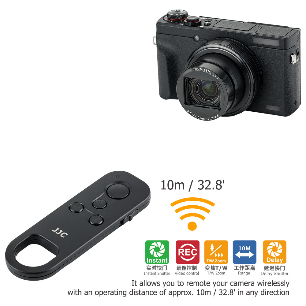 Canon Camera Eos R8 - JJC BR-E1 รีโมทคอนโทรลบลูทูธสำหรับ Canon PowerShot V1