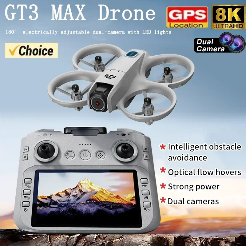 Dji Drone Mini 4 Pro - 2026 NEW GT3 Mini พร้อมโดรนพับได้ LED