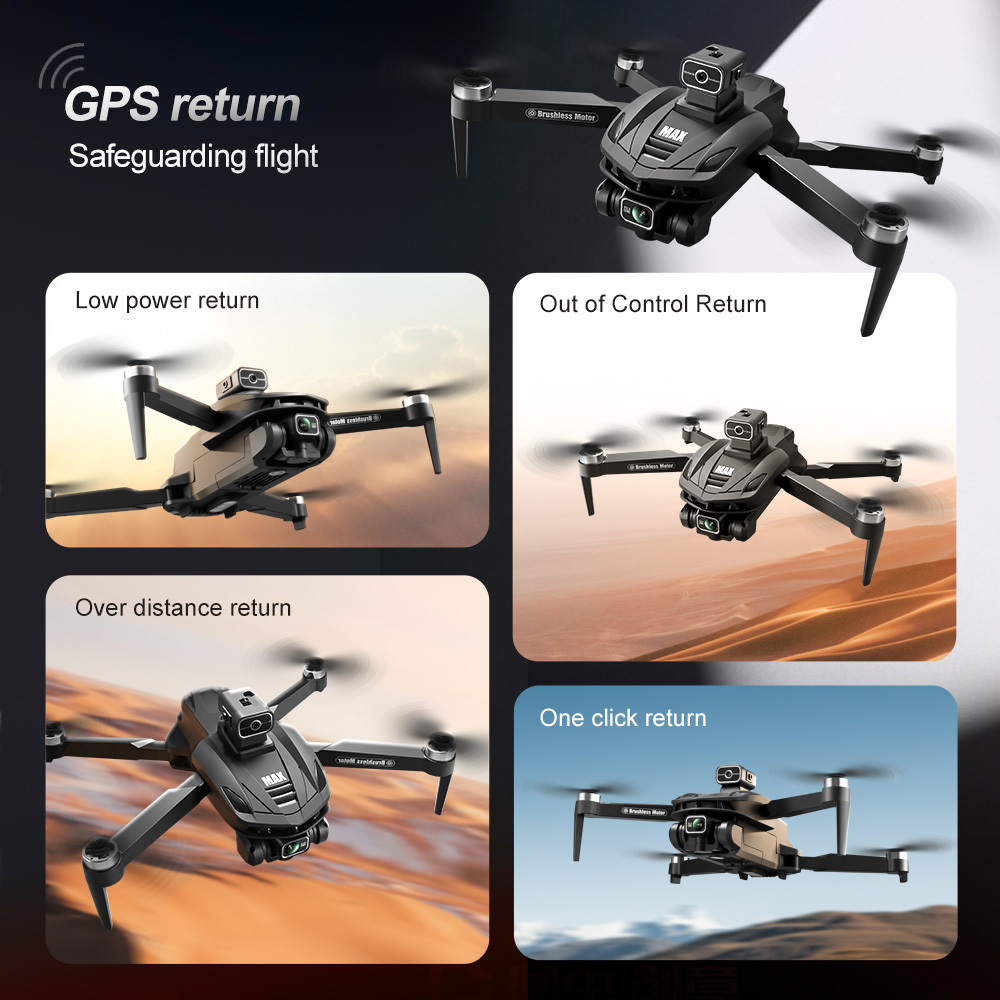 V168 PRO Max GPS Drone 8K Prof - Drone Camera 4K บทวิจารณ์และราคา