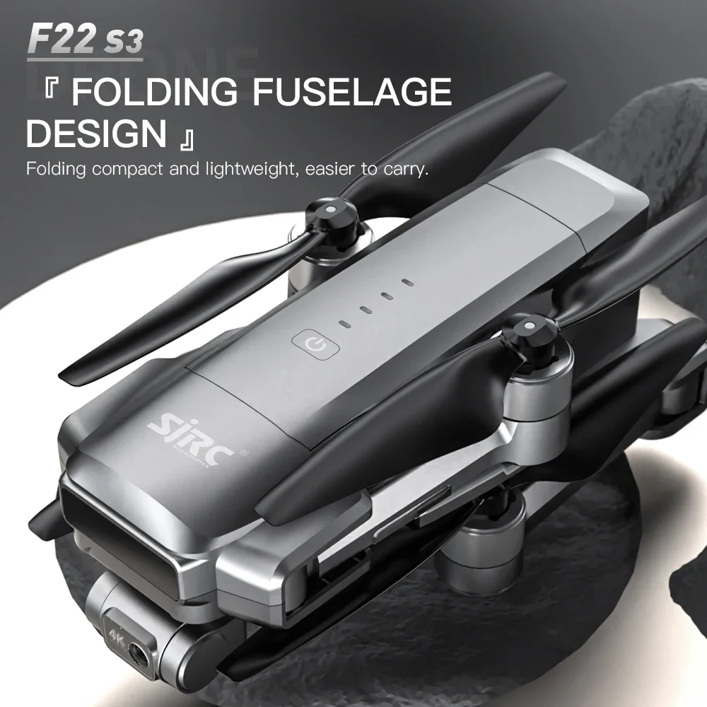 โดรน SJRC F22 S3 pro พับได้สำห - Drone Camera Action บทวิจารณ์และราคา
