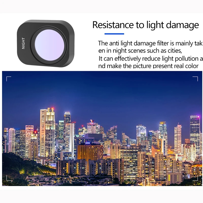 ฟิลเตอร์โดรนสำหรับกล้อง DJI Mi - Drone Camera Filter บทวิจารณ์และราคา